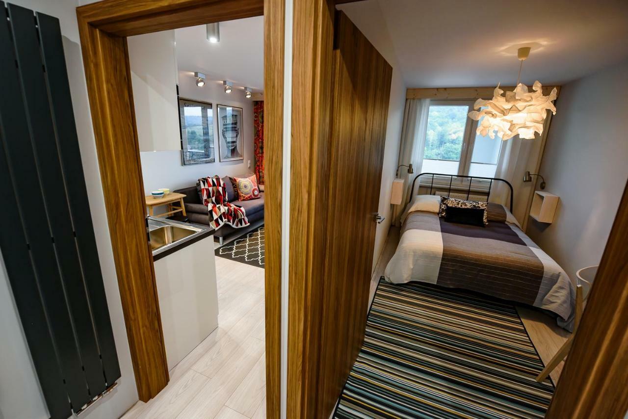 Przy Deptaku Apartment Krynica Zdroj Bagian luar foto
